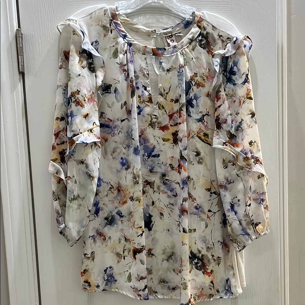 Dolan Multicolor Floral Blouse